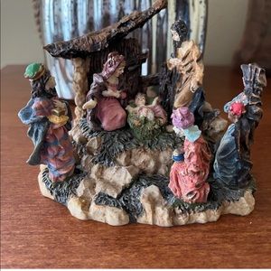 Vintage Nativity Scene.